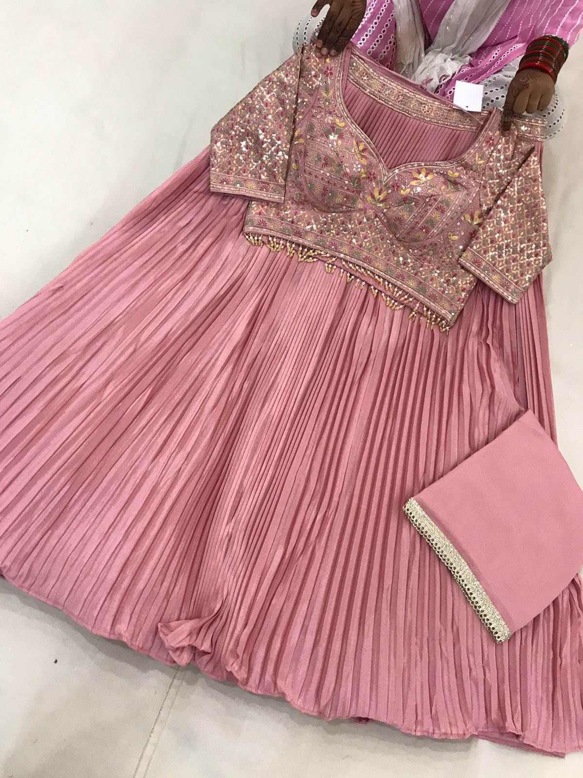 Blush Luxe Lehnga